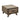 Shannon Lamp Table - Silver Brush