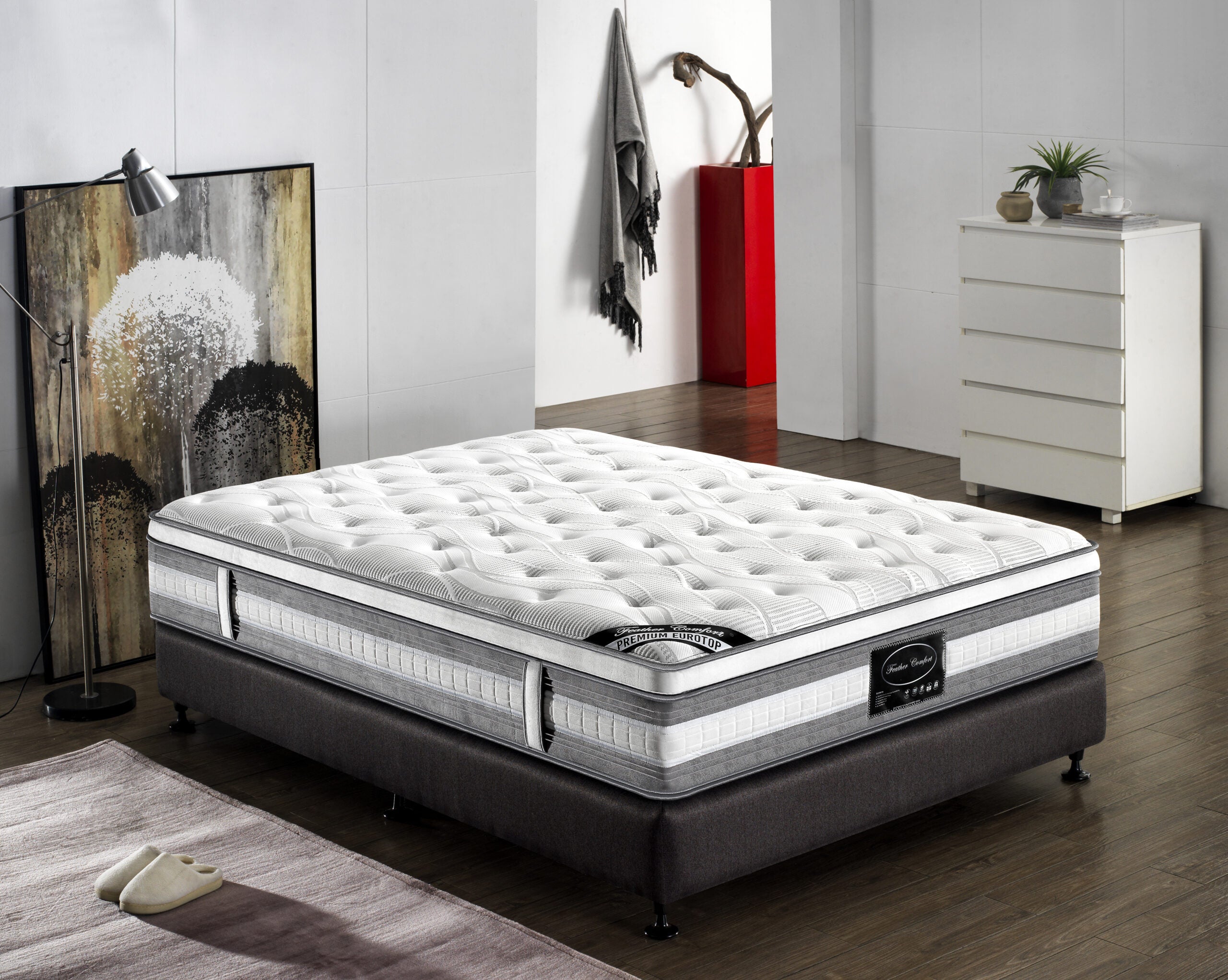 Premium Euro Top Rolled up Mattress Double Size