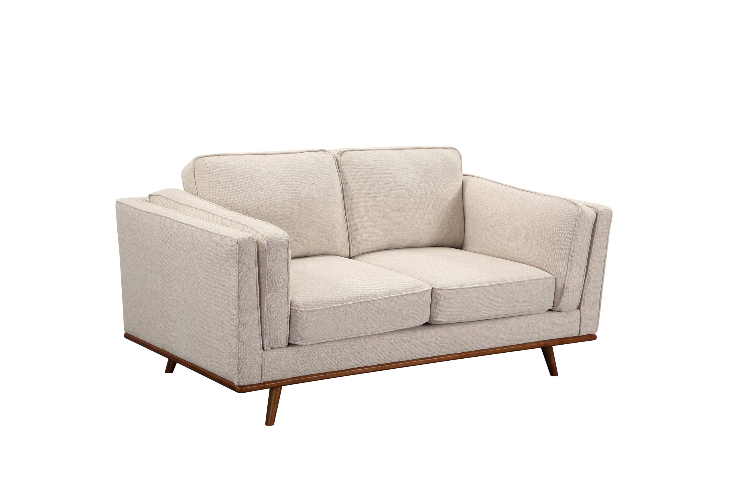 Ysabelle Sofa Fabric 2 Seater Beige
