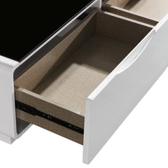 Mabel Smart Storage Coffee Table - Black & White