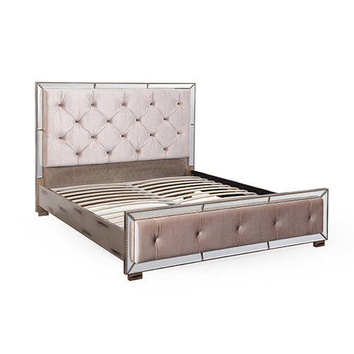 Eloise 4pcs Bedroom Suite with Dresser - Queen - Beige