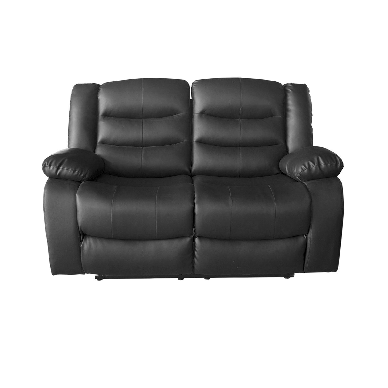 Flynn Recliner PU Leather 3R+2R Black