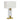 Nazare Marble Table Lamp - White