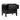 Chisholm Oak Bedside Table - Black