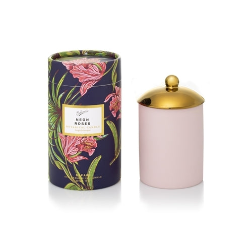 Sohum Eco Candle 340g - Neon Roses