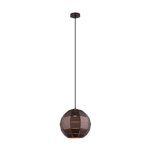 Pendant Light ES Coffee Tiled Wine Glass OD300mm