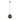 Pendant Light ES Coffee Tiled Wine Glass OD300mm