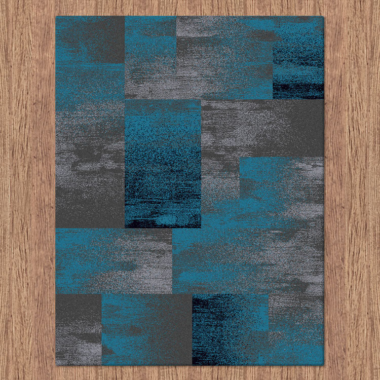 Aspen 444 Blue Rug - 2400 x 3300mm