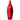 Ceramic Lacquer Vase Tall - Red