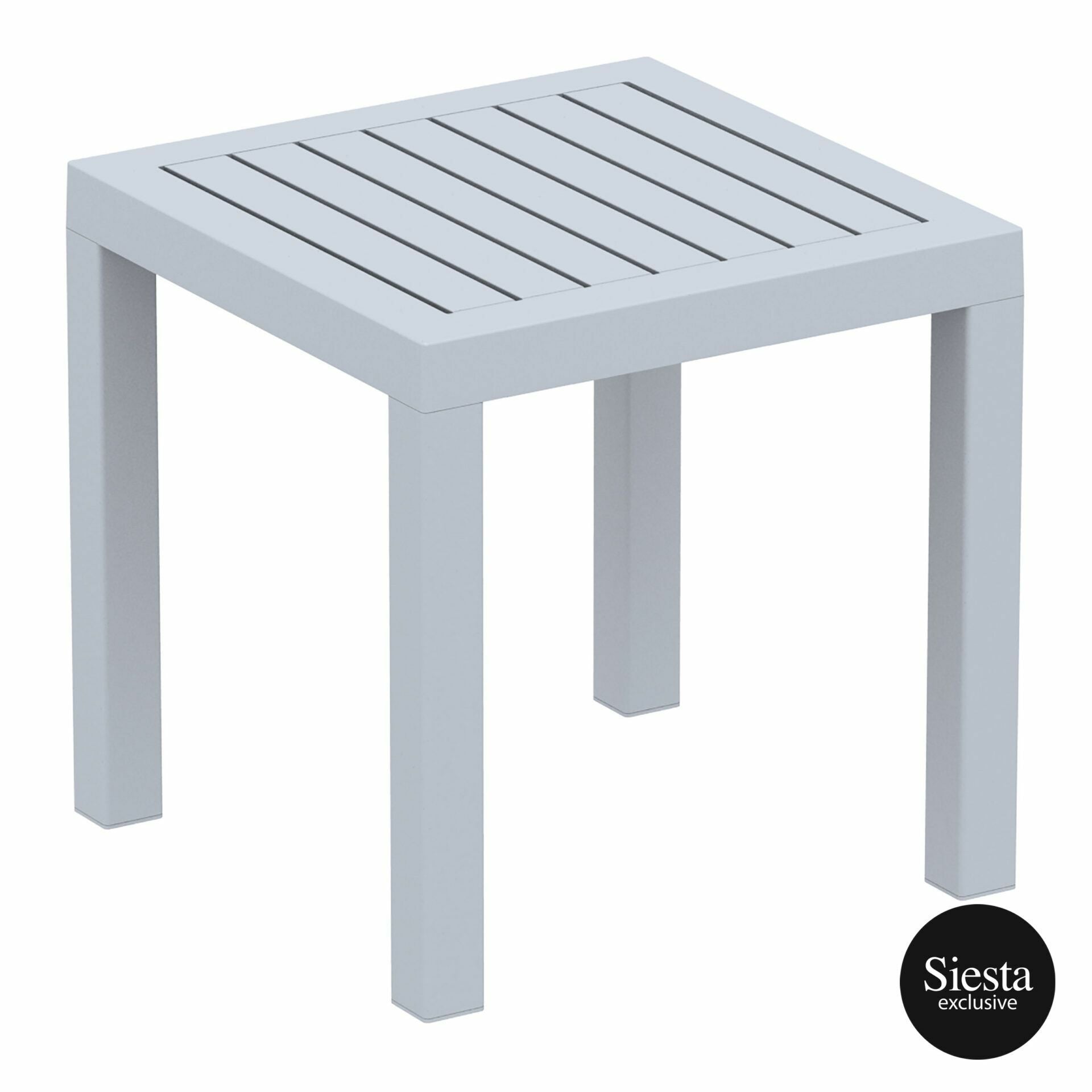 Ocean Side Table - Silver Grey