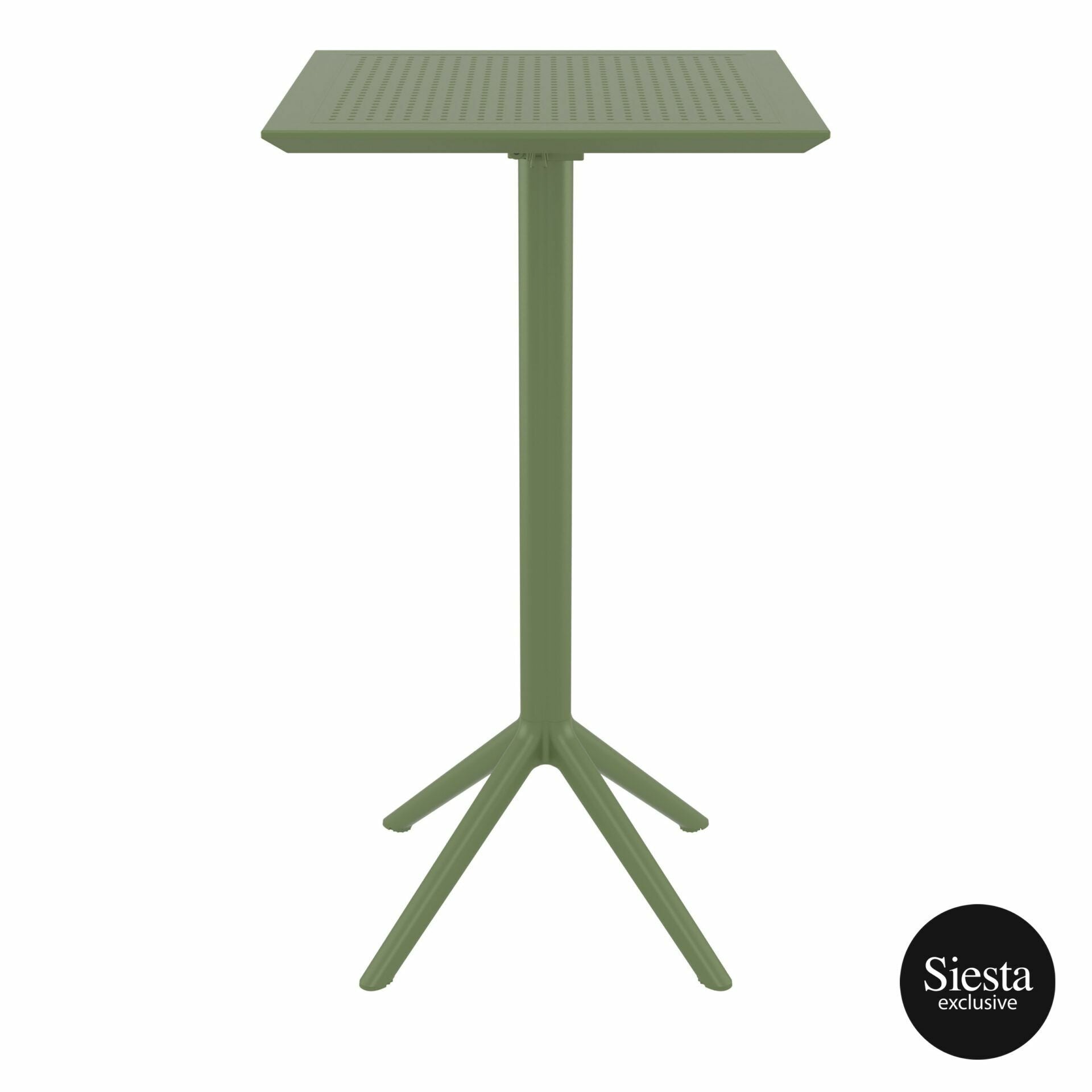 Sky Folding Bar Table 60 - Olive Green