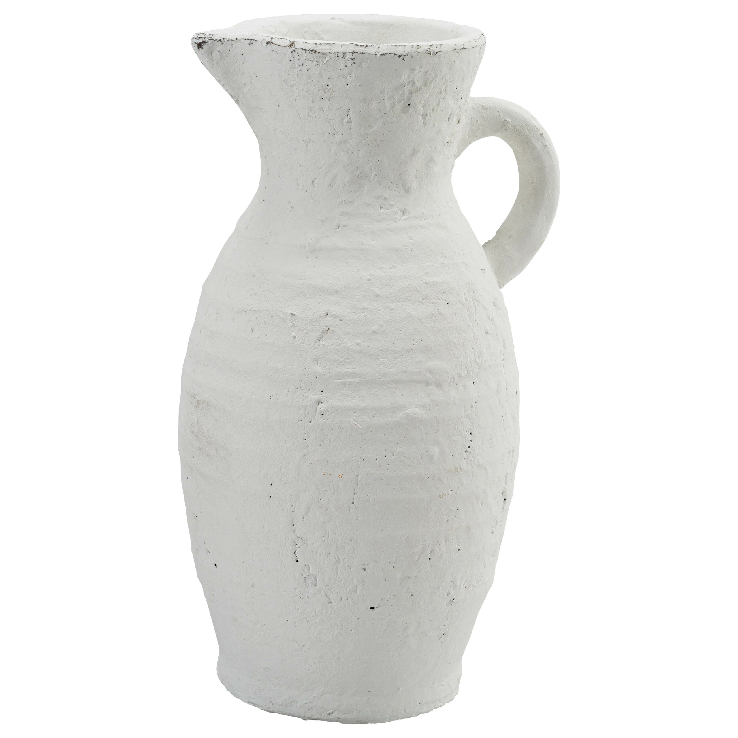 Noosa Large Pitcher Vase - White