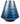 Tappered Medium Vase Blue Ombre