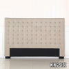 Calyx Headboard - King - Beige