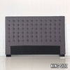 Calyx Headboard - Double - Charcoal