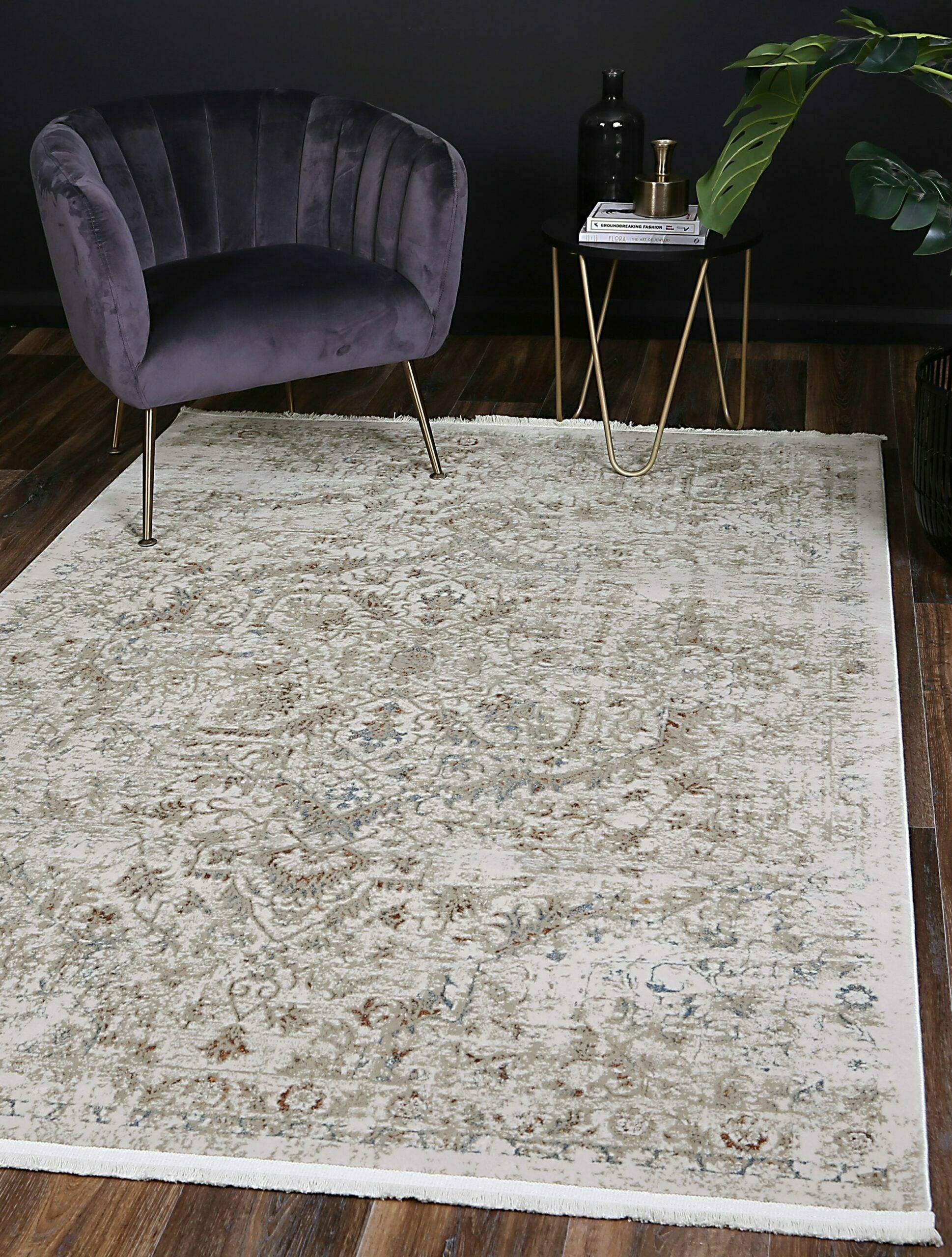 Cordelia Vintage Beige Multi Rug 160x230cm