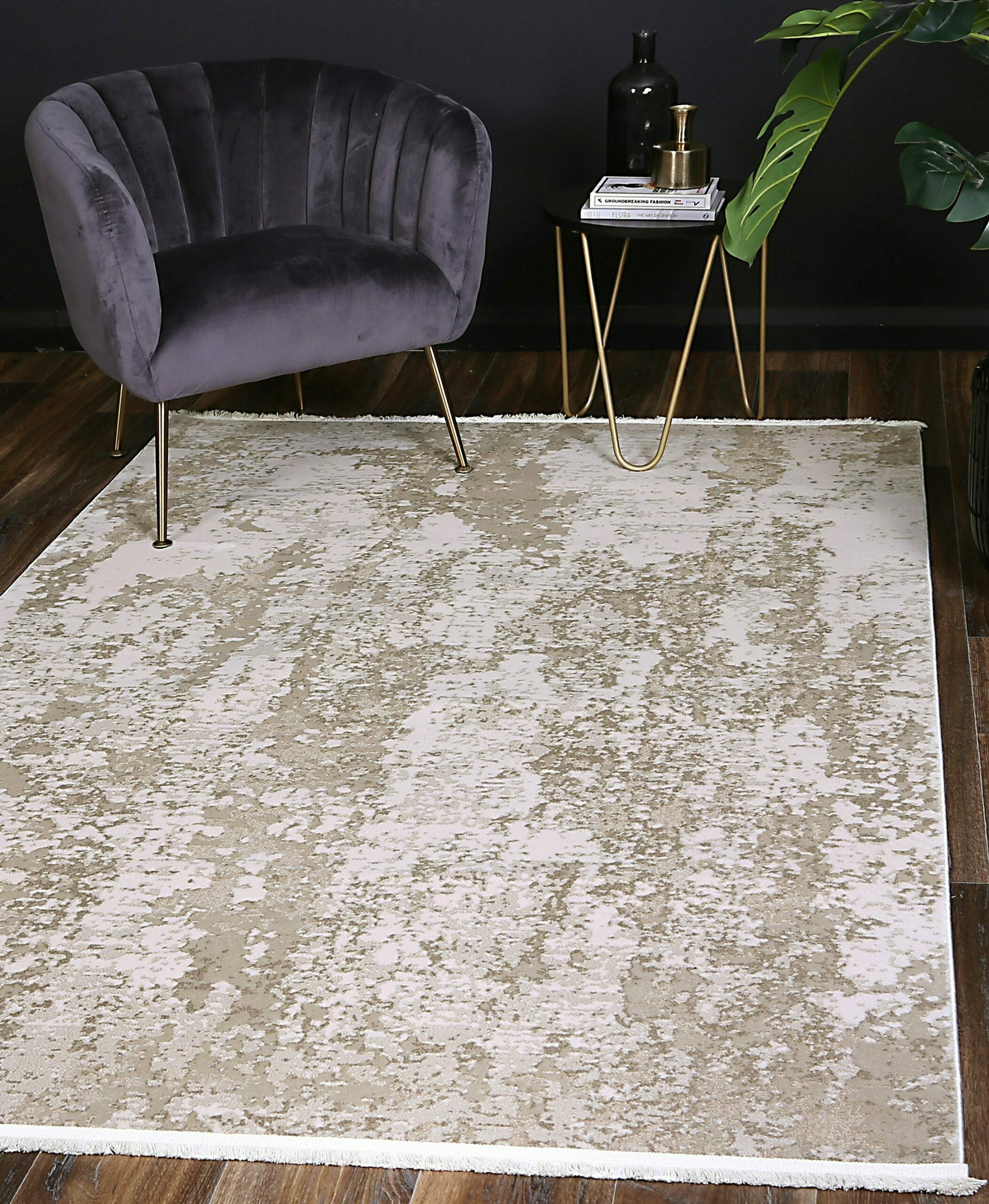 Cordelia One Modern Beige Rug 240x330cm