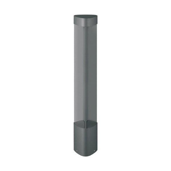 Bollard Light 7W Triangular Grey 3000K IP54 H800mm 88LM