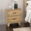 Wesley Bedside Table - Light Brown