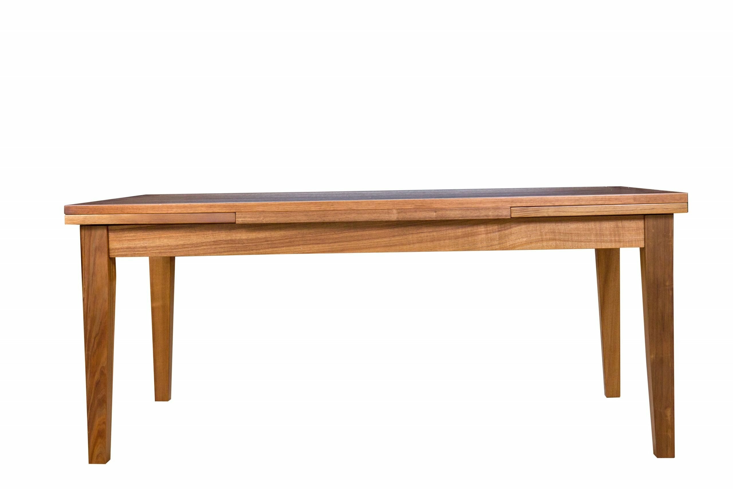 Republic Tasmanian Blackwood Solid Timber Extension Dining Table - 1800-2800W