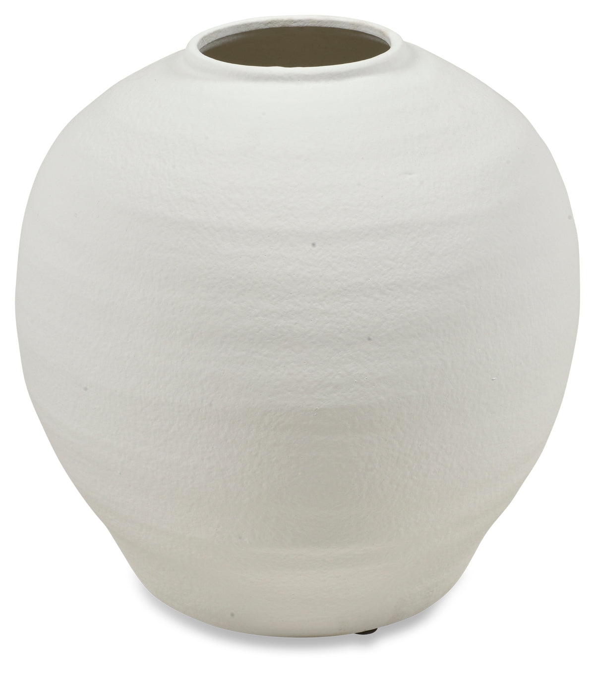 Nexos Round Ceramic Vase Large - White