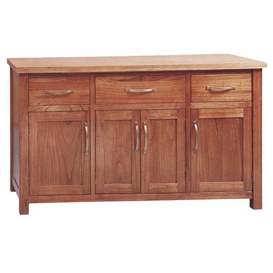 Cooper Mountain Ash Timber 4 Door 3 Drawer Buffet