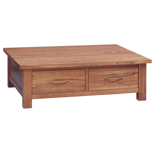 Cooper Timber 2 Drawer Coffee Table