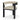 Miles Black ELM Dining Chair - Light Beige (Set of 2)