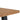 Ellis Outdoor Dining Table - Natural Top and Black Base