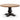 Kara Reclaimed Elm 140cm Round Dining Table - Black Base