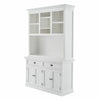 Halifax Hampton Buffet Hutch Unit with 2 Adjustable Shelves