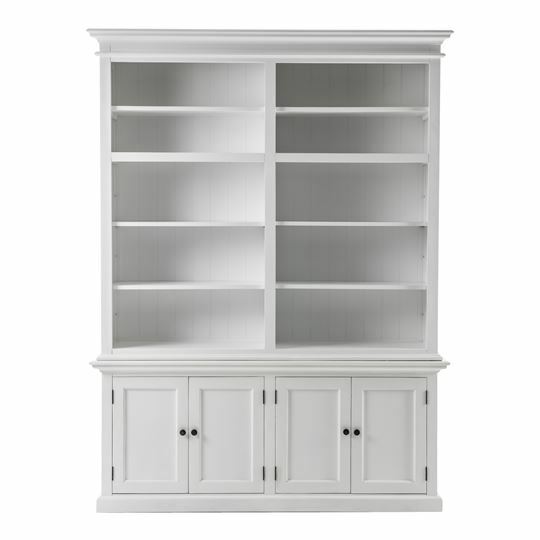 Halifax Hampton Style Double-Bay Hutch Unit