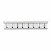Halifax Hampton Style 8 Hook Coat Rack - White