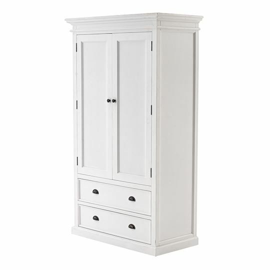 Halifax Classic Hampton Style White Wardrobe