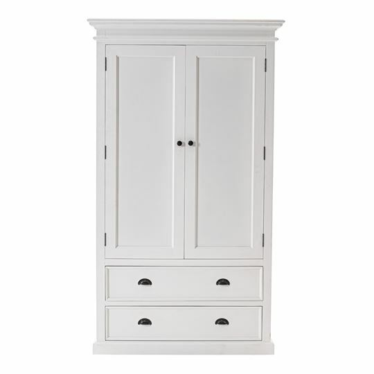 Halifax Classic Hampton Style White Wardrobe