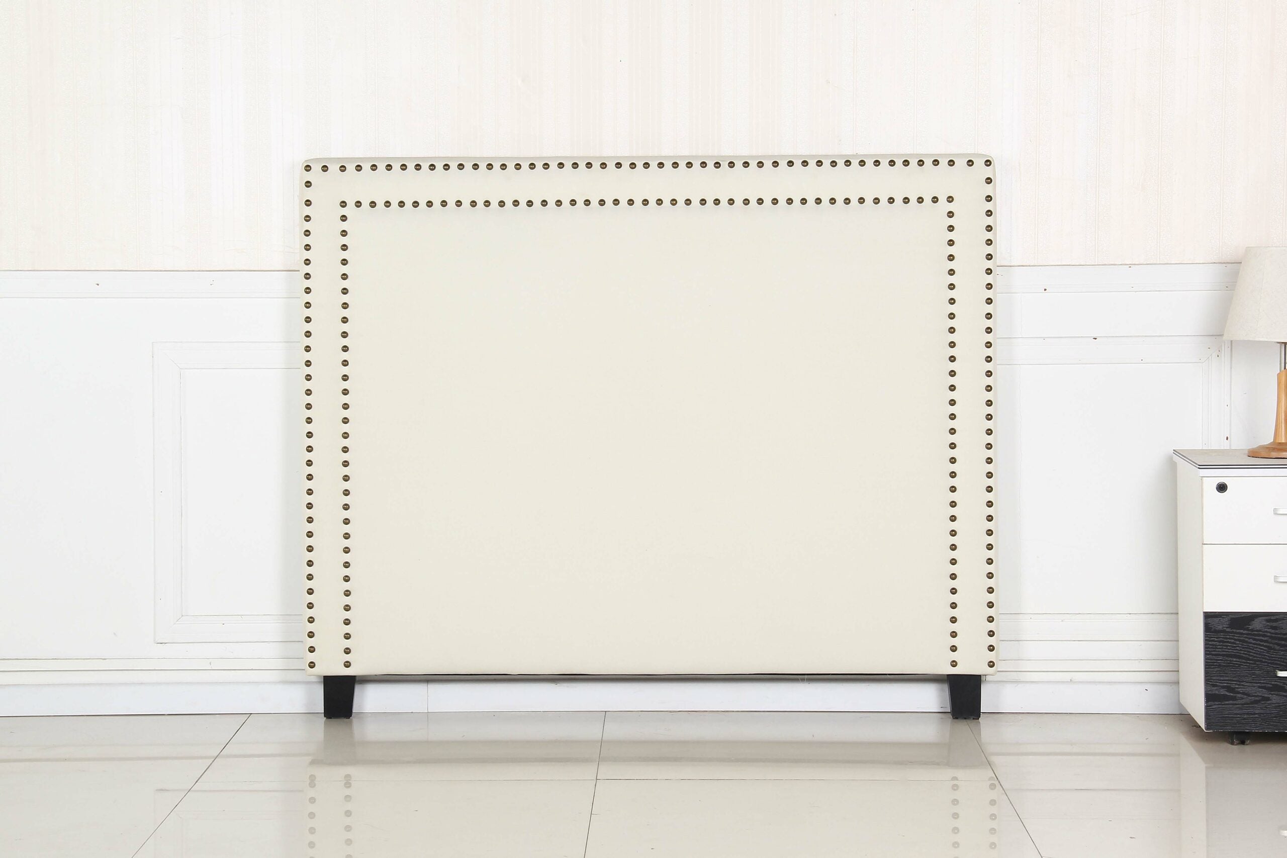 Elliot Headboard - Queen - White