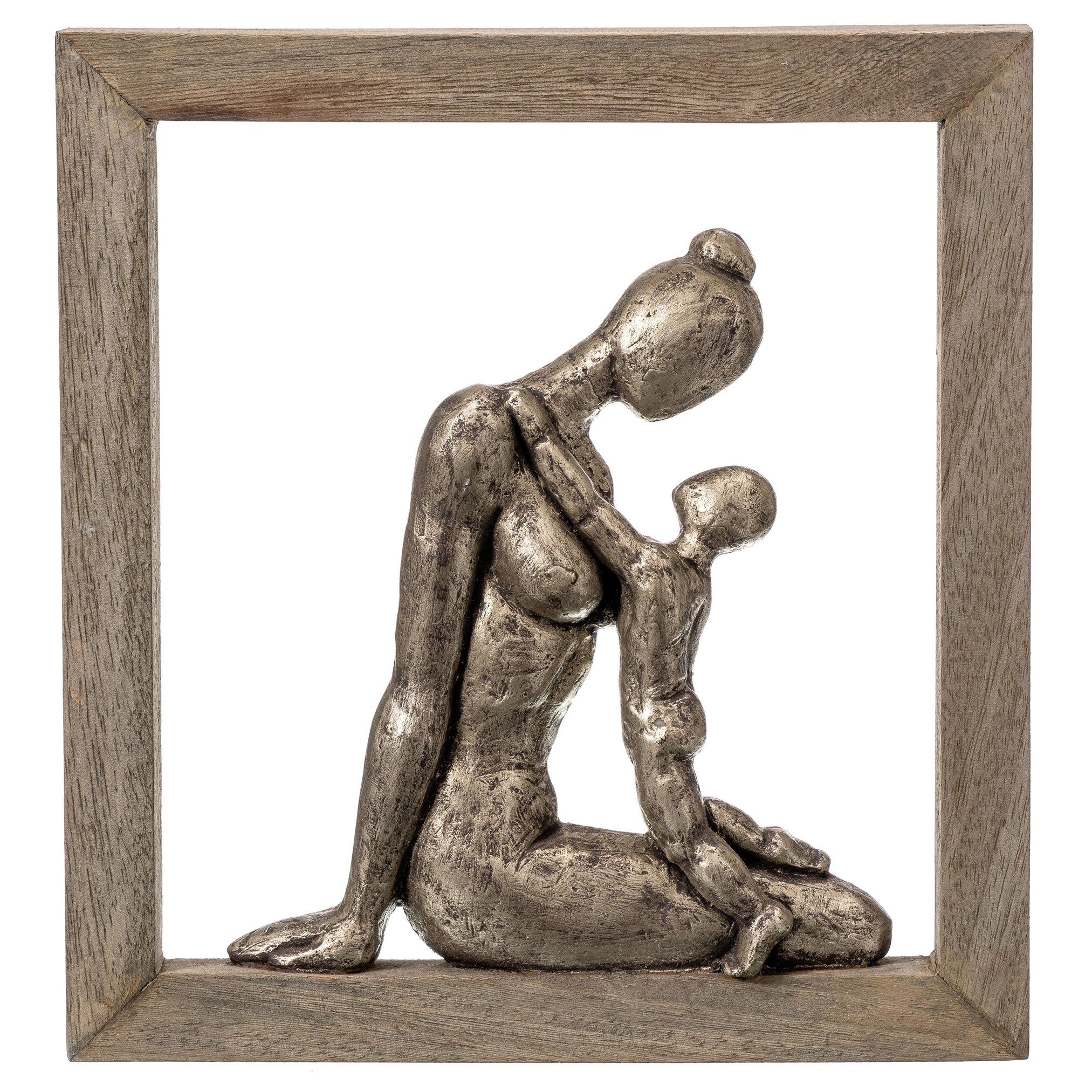 Mother & Child In Frame - Silver