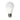 Globe LED ES GLS Dimmable 10W 4000K Frosted 810LM