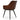 Set of 2 - George Plywood Dining Chair - Cinnamon Brown
