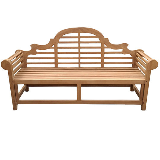 Gianna Solid Teak Outdoor Bench - 1400mm