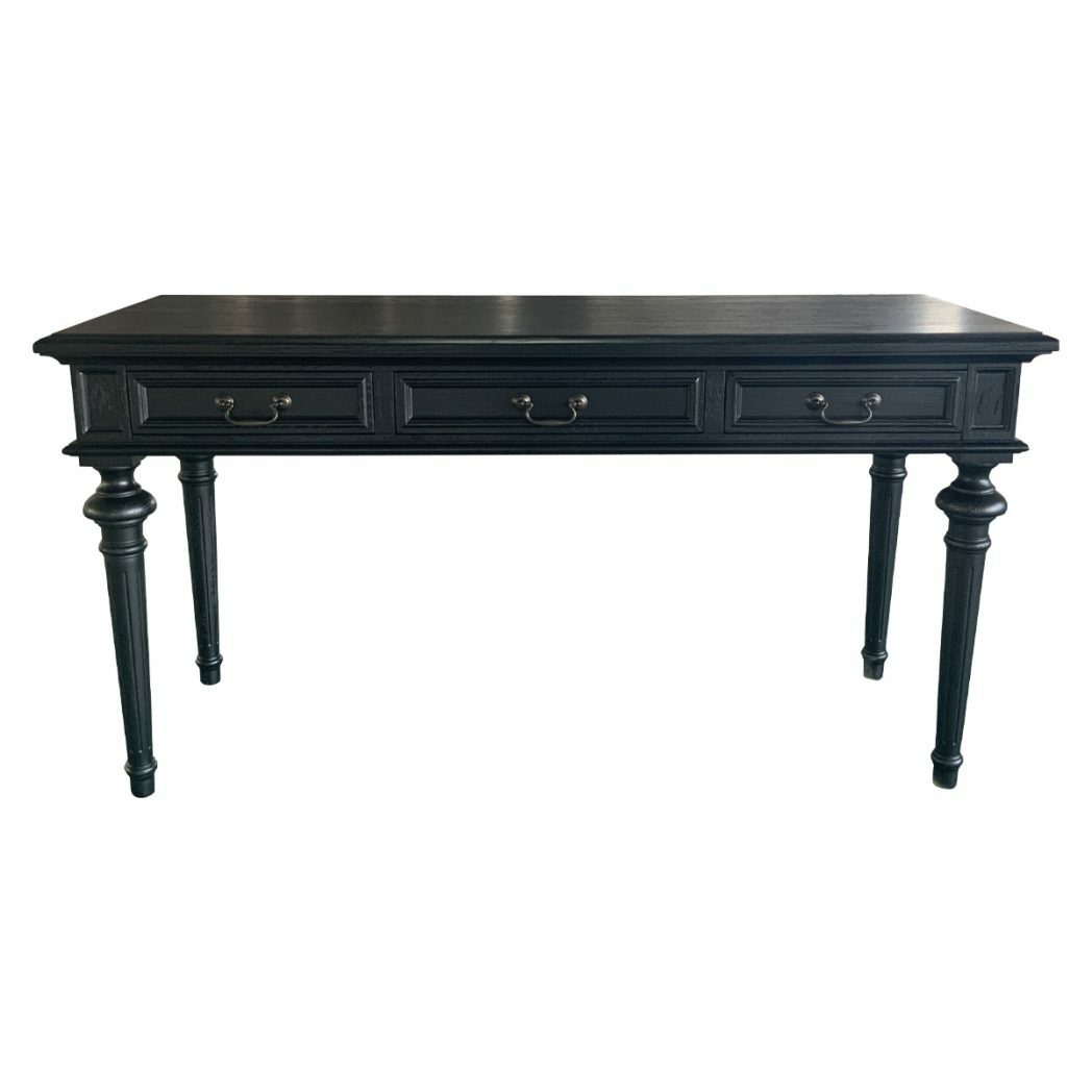 Phillip Scott Desk Black Oak 60cmD