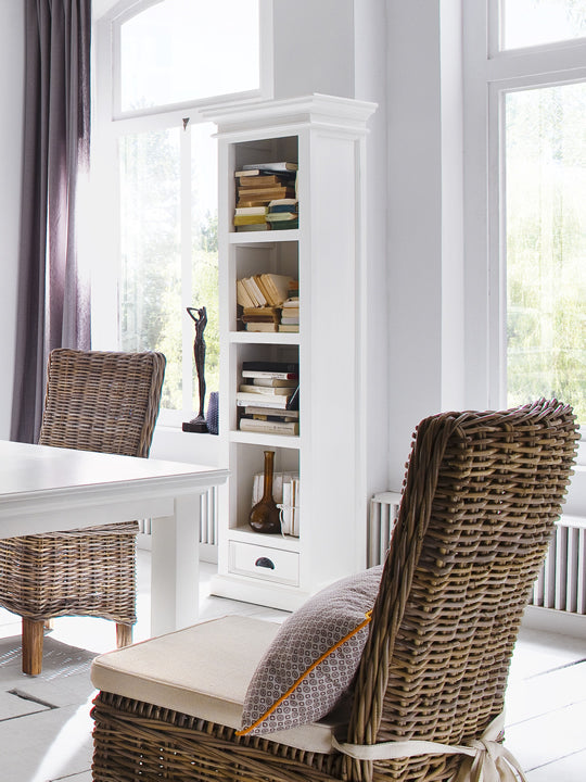 Halifax Classic Hampton Style Bookshelf with 1 Drawer