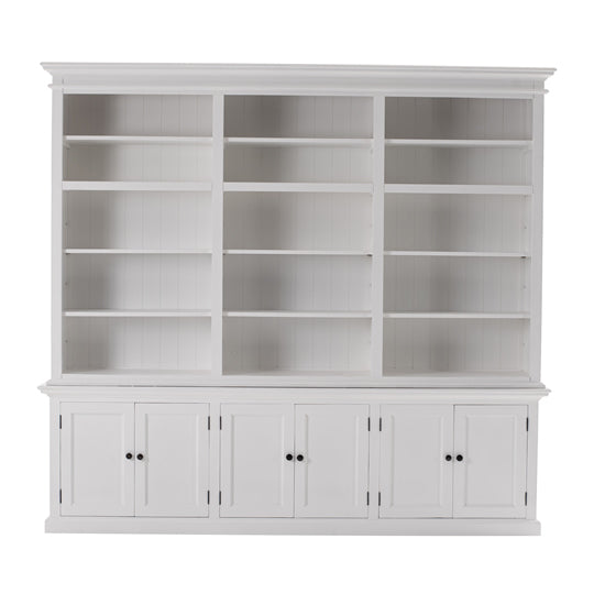 Halifax Hampton Style Triple-Bay Hutch Unit