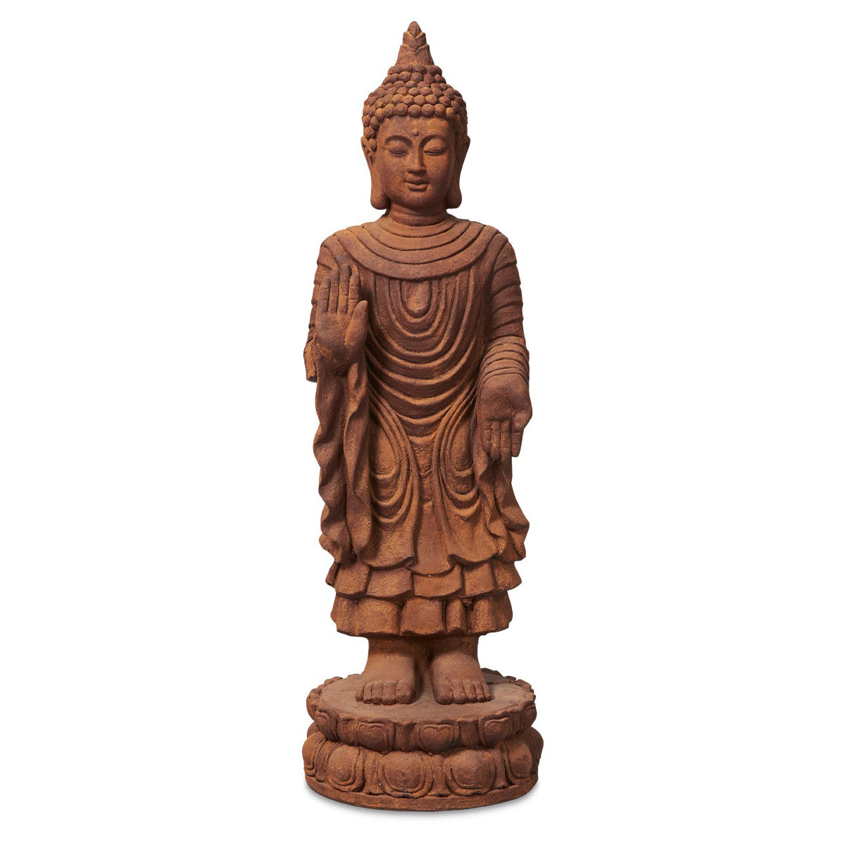 Banyu Tall Standing Buddha Statue