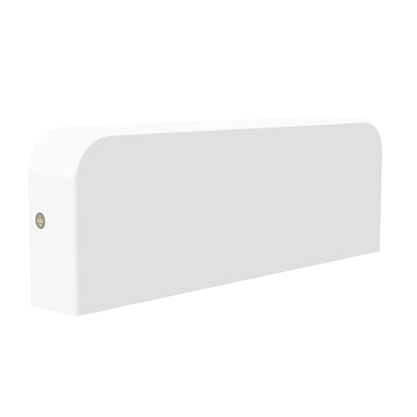 Wall Light Surface Mounted 10W Rectangular Matte White 3000K IP54 670LM