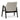 Trent Fabric Lounge Chair - Silver Grey