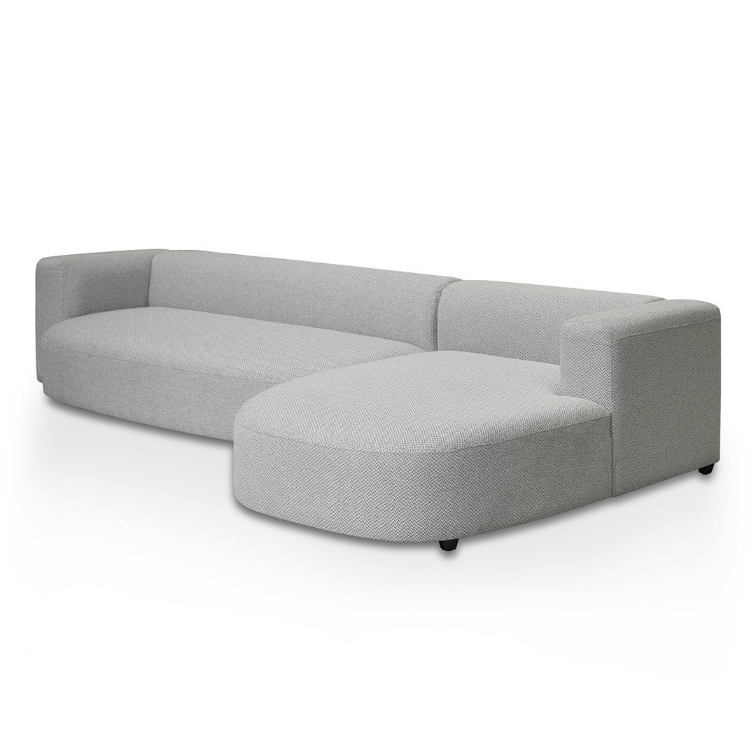 Lavinia Right Chaise Sofa - Grey
