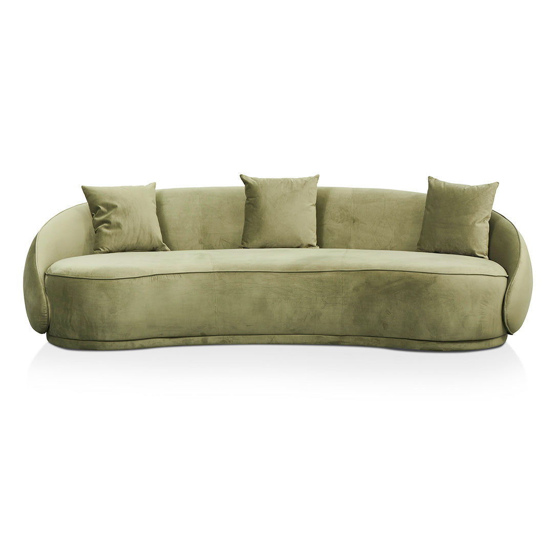 Jake 4 Seater Fabric Sofa - Elegant Sage