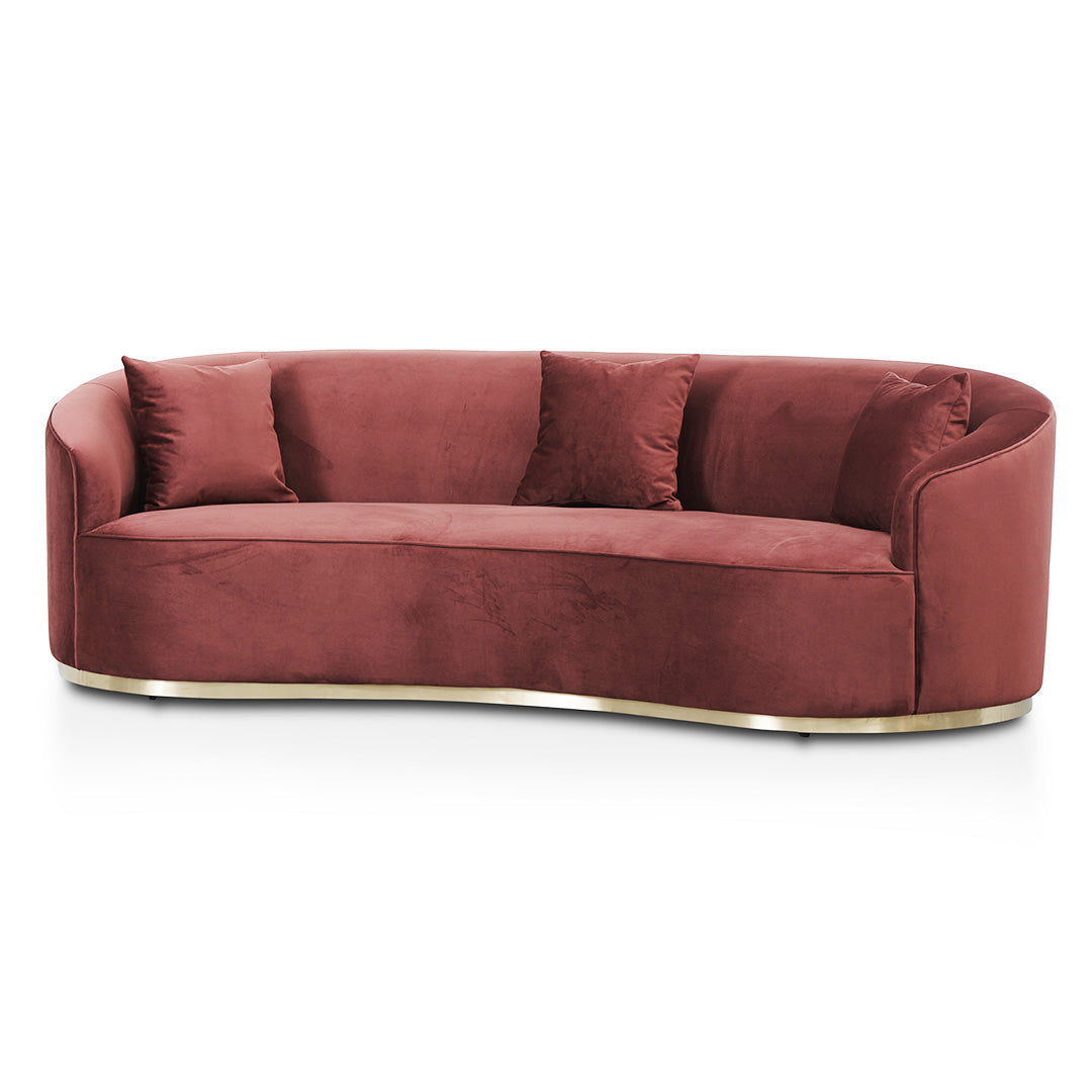 Sosa 3 Seater Sofa - Elegant Plum