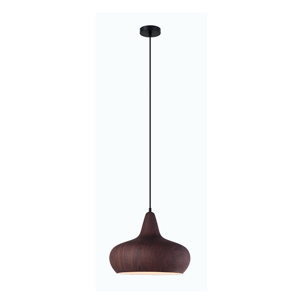 Pendant Light ES Black Walnut Wine Glass OD400mm
